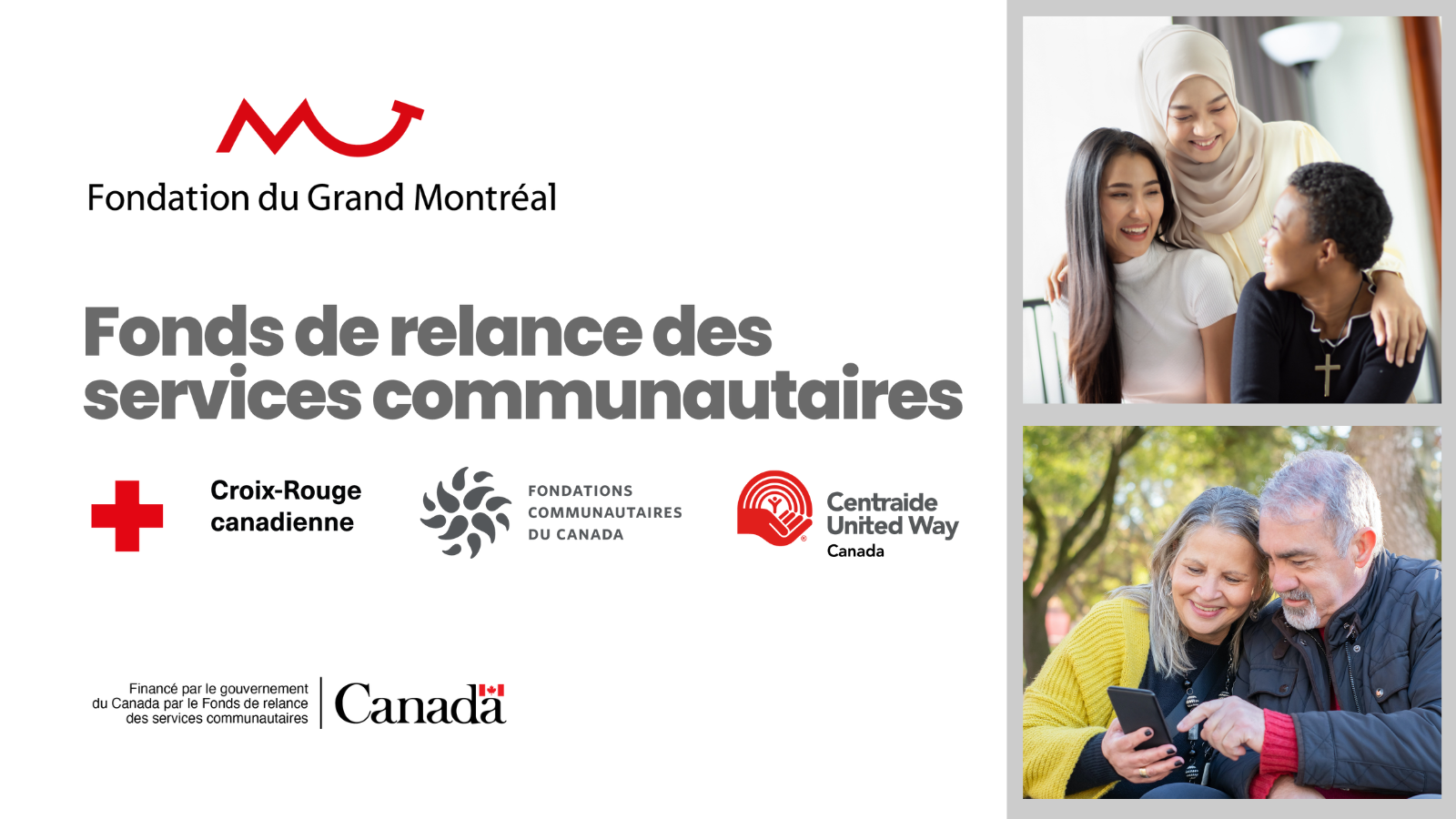 Fonds de relance des services communautaires - Community Services Recovery Fund