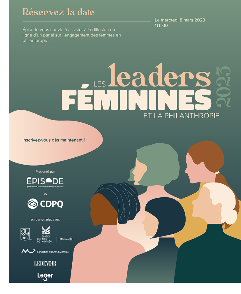 Leaders féminines philanthropie Épisode