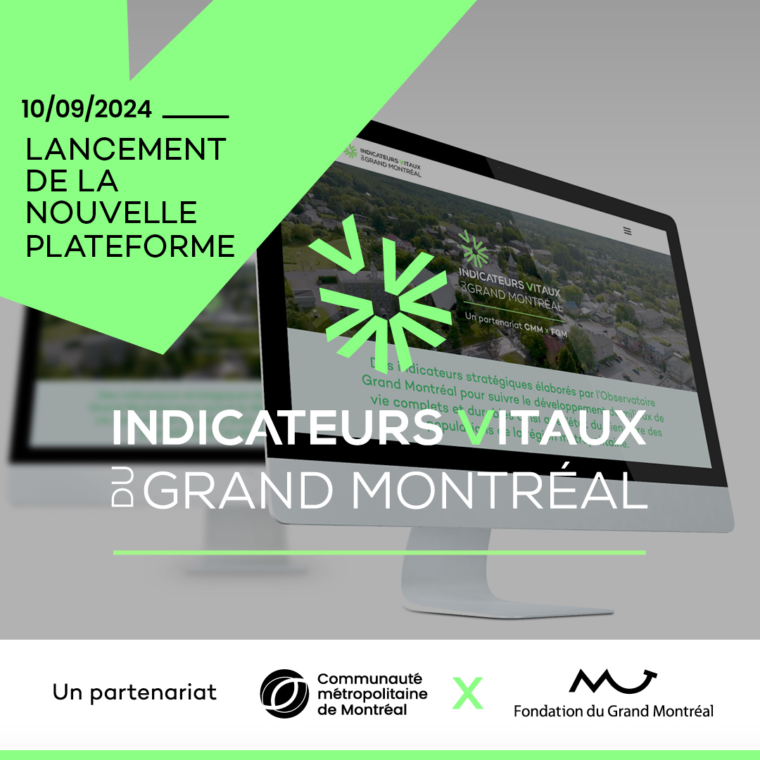 Lancement des Indicateurs vitaux du Grand Montréal